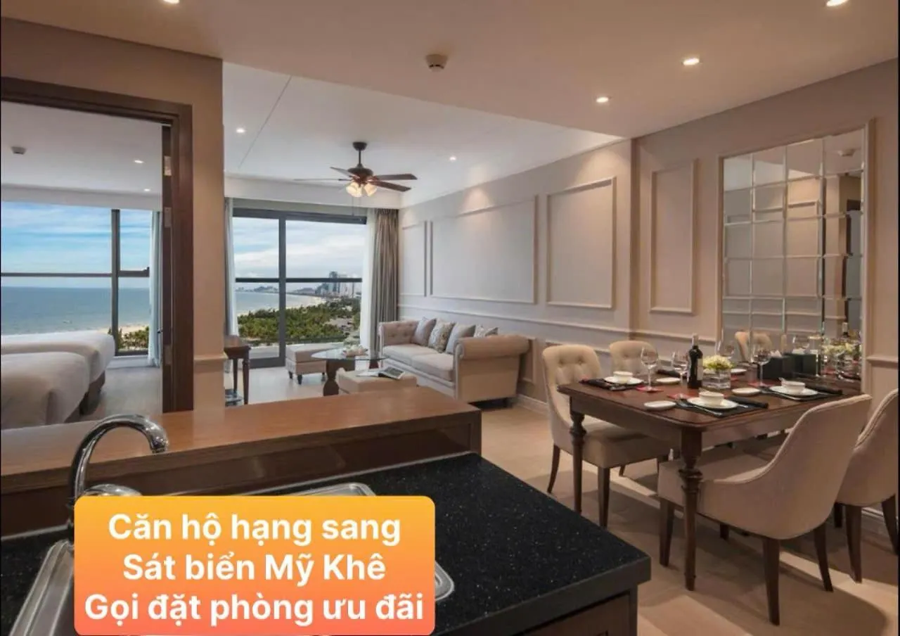 Can Ho Da Nang Gan Bien - Cach Bien My Khe Chi 5 Met Apartment