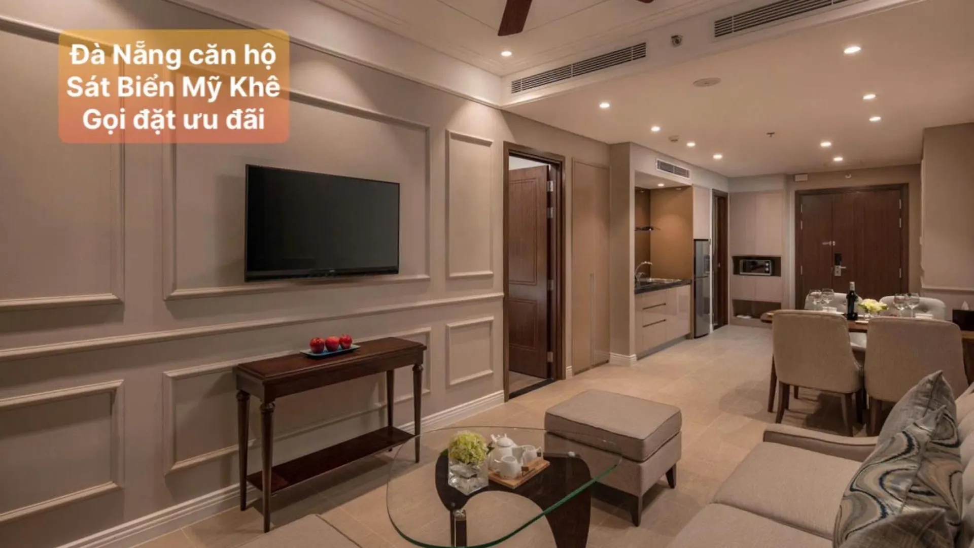 Can Ho Da Nang Gan Bien - Cach Bien My Khe Chi 5 Met Apartment